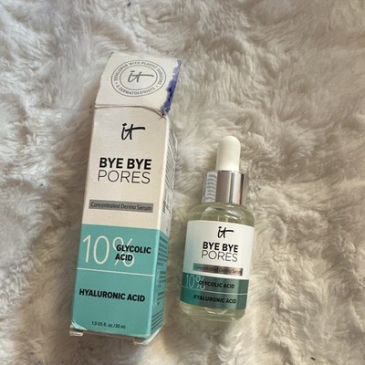 IT Cosmetics Bye Bye Pores Derma Serum 1.0 fl oz Glycolic + Hyaluronic