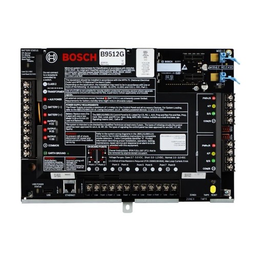 Used Bosch B9512G IP Alarm System Control Panel G Series