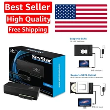 Compact NexStar USB 3.0 to SATA Optical/Storage Adapter - Seamless Connectivity