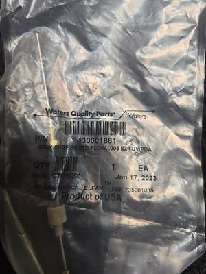 Waters 430001861 ASSY, Tube SS, STD FLOW, .005 OD, TUV/PDA