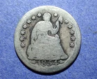 1854-O w/arrows Liberty Seated Half Dime  AG