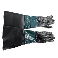 Blast Rubber Gloves for Sandblasting Sandblaster Sand Blast Cabinet2005