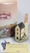 David Winter Cottages Cornish Tin Mine with Original Box & COA