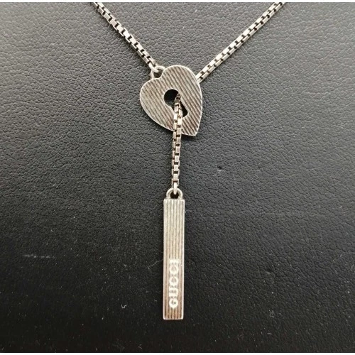 Collana GUCCI Cuore Argento Giappone