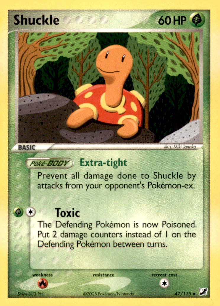Shuckle Uncommon Unseen Forces 47/115 NM