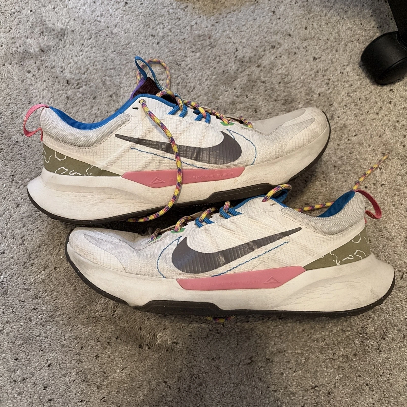 Nike Men’s Juniper Trail 2 Next Nature Sail Pinksicle Earth Sneakers Size 10.5