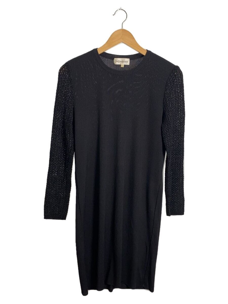 Abito manica lunga YVES SAINT LAURENT nero L