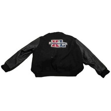 2006 Super Bowl XL Detroit MI Pittsburgh Steelers Leather Jacket Men's XL