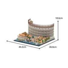 HXtoy Amphitheatrum Flavium/ Colosseum Model 3959 Building Toys Set