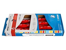 617044 Set: Schraubendreher isoliert Phillips,flach Karton,Schachtel UNIOR