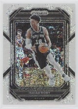 2022-23 Panini Prizm White Sparkle Prizm Isaiah Roby #216 09eu