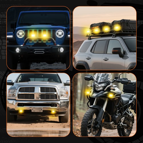 LED Light Bar Rocker Switch Wiring Harness Kit Wireless Remote Strobe CAR BOAT - Afbeelding 48 van 201