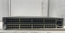 Cisco Catalyst 3750 E Series POE 48 Port Gigabit Network Switch Lot of 2