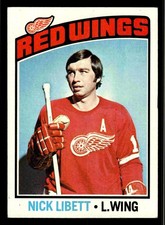 1976-77 Topps Nick Libett #171 - Detroit Red Wings