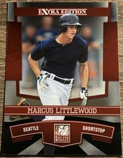 2010 Donruss Elite Extra Edition #93 Marcus Littlewood Baseball EX