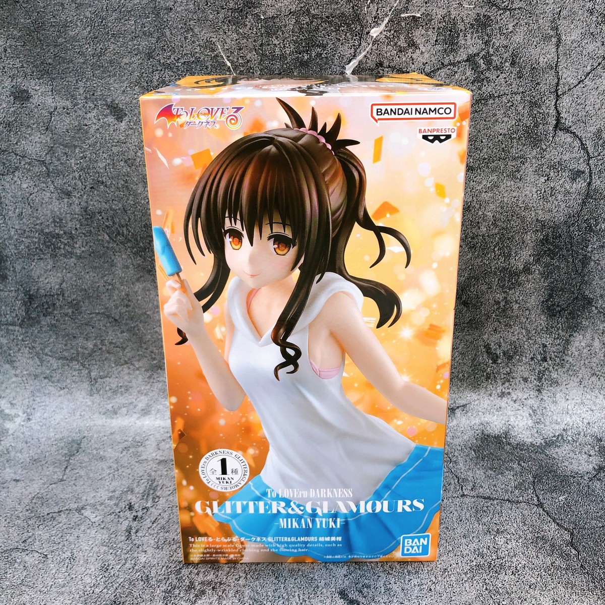 To Love Ru Mikan Yuuki GLITTER GLAMOURS Figure BANPRESTO Japan