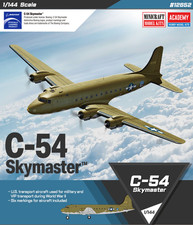 Academy 12652 Douglas C-54 Skymaster 1/144 Sc...