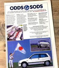 DAIHATSU CHARADE GTti 1990s - FRAMEABLE COLLECTIBLE CLASSIC CAR MODEL REVIEW