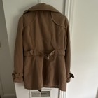 Worthington Women’s Brown Double Breasted Belted Pea Coat Pockets XL — photo 3