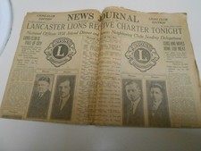 4/17/1923 Lancaster News Journal Lions Club Edition 