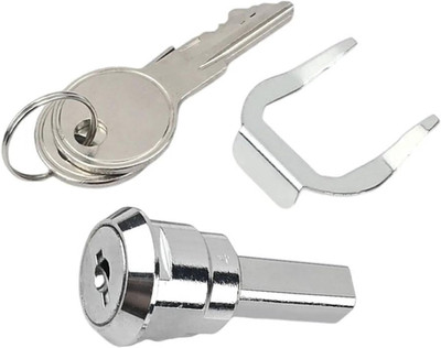 A Set Silver Universal Stainless Toolbox Lock, Toolbox Lock Iron Cabinet Insert
