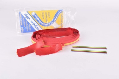 NOS/NIB Red Top-Ribbon handlebar tape Ref. #304 ''Le ruban pour guidon''