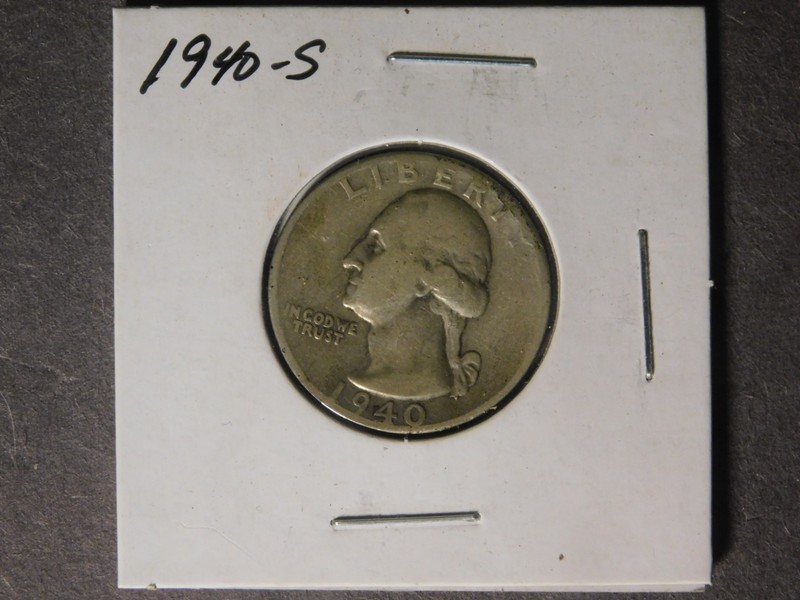 1940-S Washington Quarter
