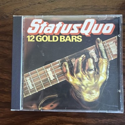 Status Quo 12 Gold Bars CD Album
