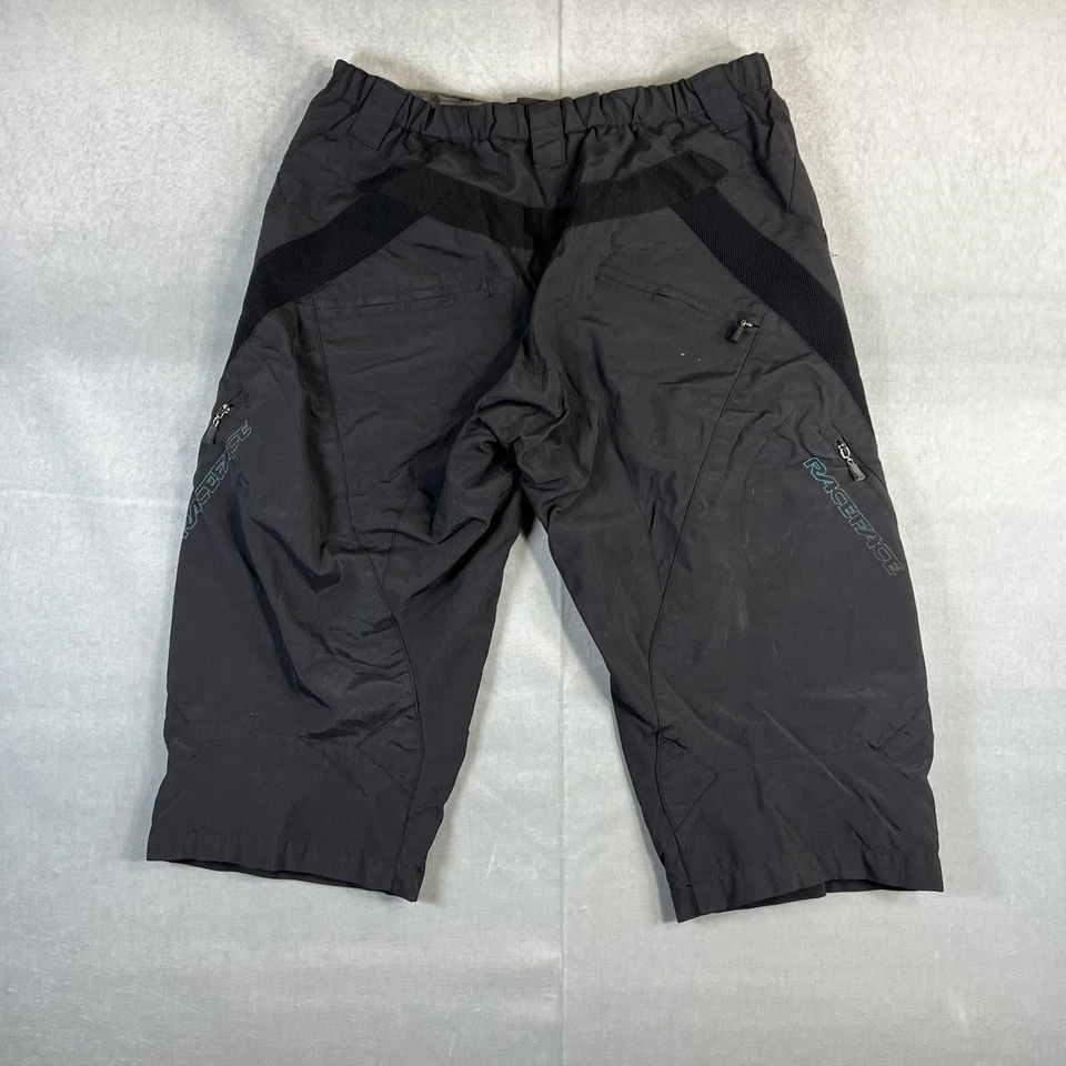 Race Face Shorts Mens Medium Black Long 17”MTB Mountain Biking Cycling Trail - Image 2 of 4