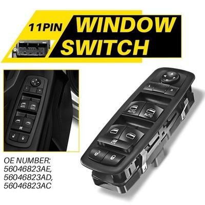 Front Driver Side Window Switch Fits For 2016-2018 Ram 1500 2500 56046823AE