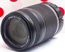 Canon EF-S 55-250mm IS f4-5.6 Telephoto Zoom Lens Compact Lightweight