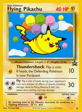 Pokemon Flying Pikachu (25/58) Wizards Black Star Promos LP on eBay