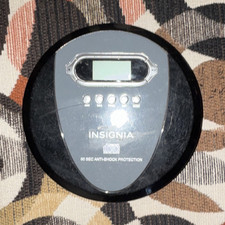 Insignia NS-P4112 Portable CD Player 60 Sec Anti-Shock Protection Black