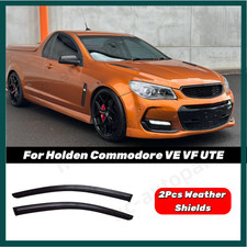 Luxury Weather Shields for Holden Commodore VE VF ute 2pcs Weathershields