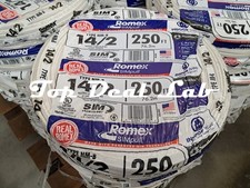 Southwire Romex 14/2 250ft 600V SIM Technology Type NM-B Indoor Wire With Ground