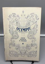 1904 Olympic Theatre Program St. Louis Ben Hur Pat Short Klaw Erlanger Playbill