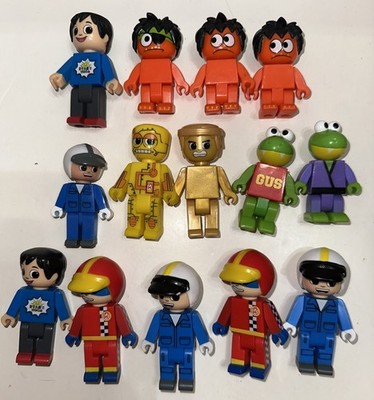 Ryan s World Toys Lot Of 14 Bendable Block Style Figures