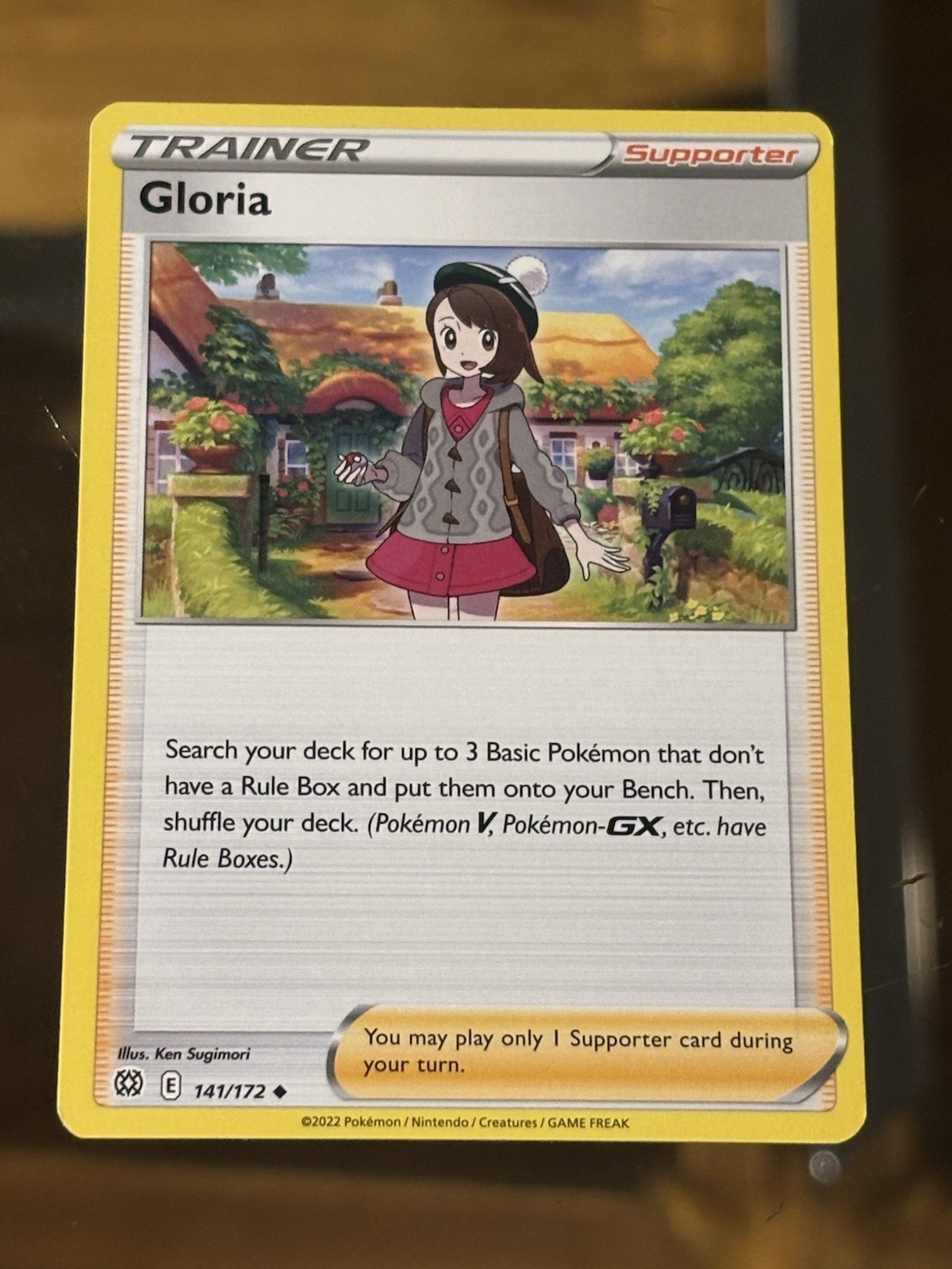 Gloria 141/172 - Brilliant Stars - Uncommon Pokemon Card