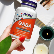 Supplements, GABA Gamma-Aminobutyric Acid 500 Mg  B-6, Natural Neurotransm...