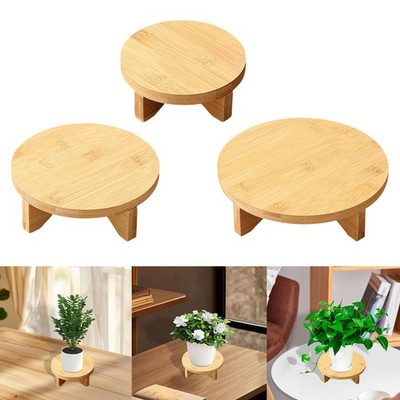 Blumentopfregal aus Holz, kompakter Pflanzenständer für Zuhause und Büro