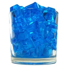 Artificial Ice Cubes Blue Water Storing Gel Decoration 1-oz Makes 1.5-quarts 
