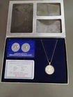 LIMITED EDITION MILLENNIUM MEDALLION - .999 PURE SILVER WITH CHAIN