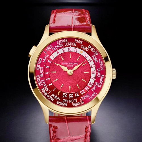 Patek Philippe World Time Red Dial New Unworn 2026 Complete - ...