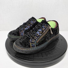 L'Artiste Spring Step Danli Cheeta Suede Leather Sneakers Size 5.5 US / EUR 36