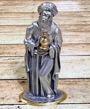 Cathedral Art Pewter Gold Gilt Italy Doug Corsini Wiseman Nativity