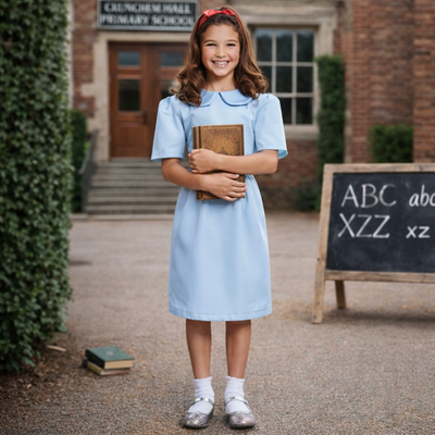 Matilda Fancy Dress Costume Girl Roald Dahl World Book Day To Fit Age 4-12  Years | eBay