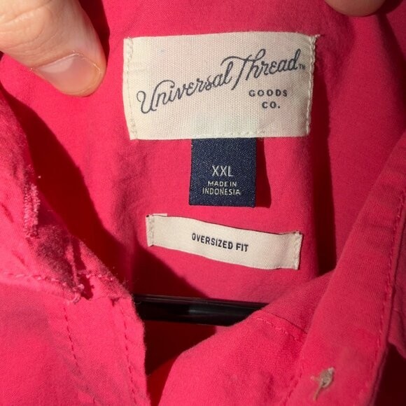 Universal Thread Button Down Shirt XXL Oversized … - image 3
