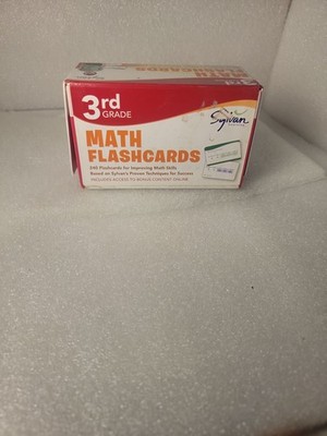 Sylvan Learning 3rd Grade Math Flashcards Flashcards for Improving Math Skills