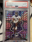 2022 Panini Mosaic Football Pink Swirl Nik Bonitto #396 PSA 9