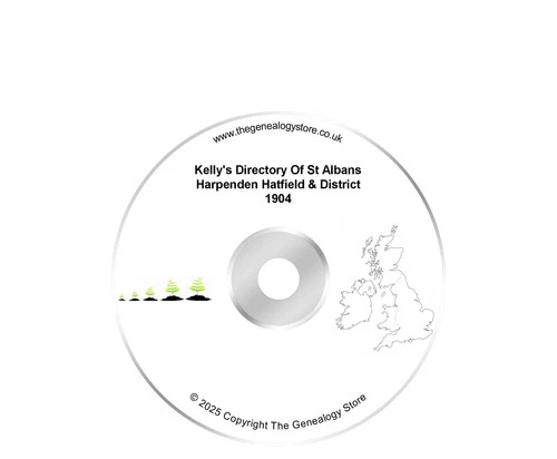 Kelly's Directory Of St Albans Harpenden Hatfield & District 1904